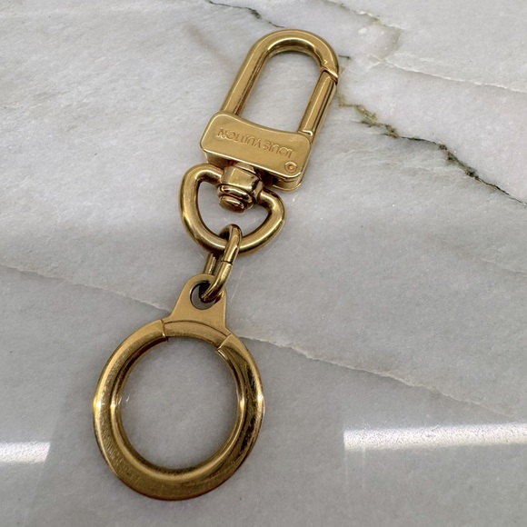 Louis Vuitton Key Ring Gold Toned - Picture 1 of 4